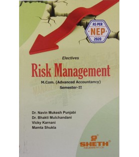 Risk Management M.Com Sem 2 Sheth Publication | As per NEP 2020